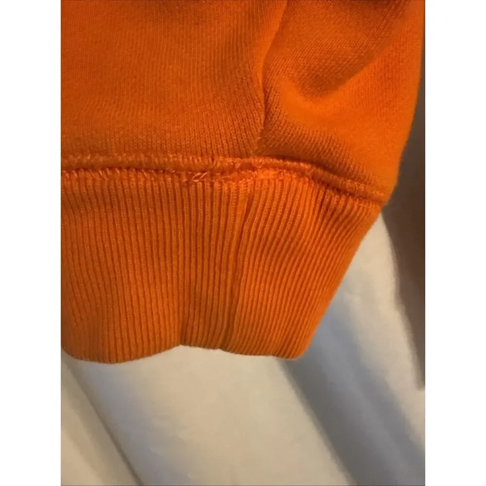 Carhartt Bright Orange Boys Hoodie Size Medium 10-12